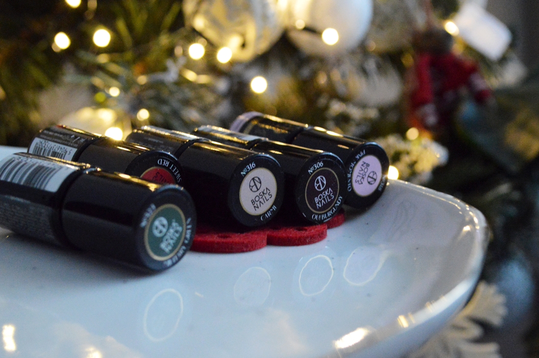 boska nails lakiery hybrydowe na święta